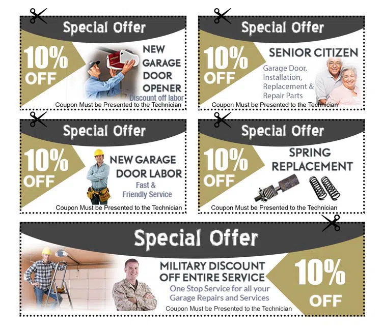 United Garage Door Service Langhorne, PA 215-494-7926 - Coupon
